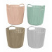 CESTO WOOLY SHABBY CM.17X16X17 (16pz)
